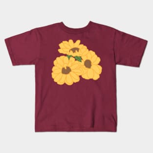 Sunflowers Kids T-Shirt